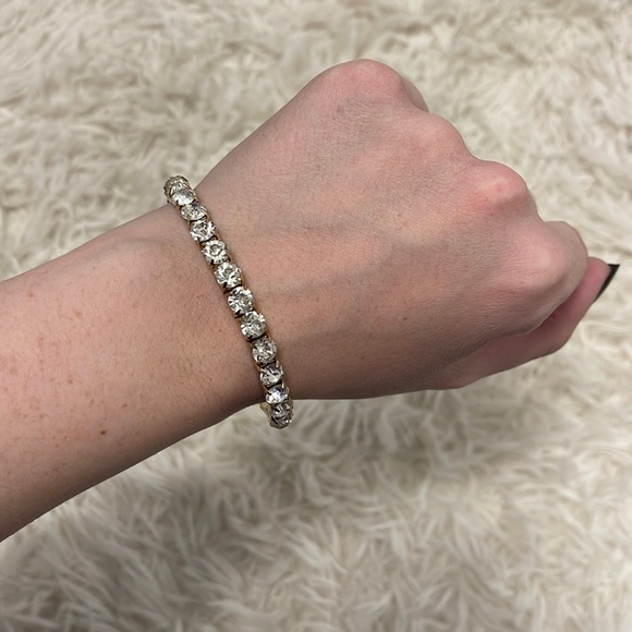 J Crew crystal stretch bracelet - Picture 2 of 4
